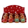 Display Gingerbread LED 2ass 24pcs 12cm