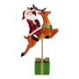 Santa on reindeer poly 