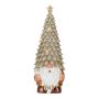 Gnome with led tree on head poly